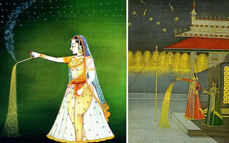 મુઘલકાળમાં બાદશાહ અકબરે દિવા