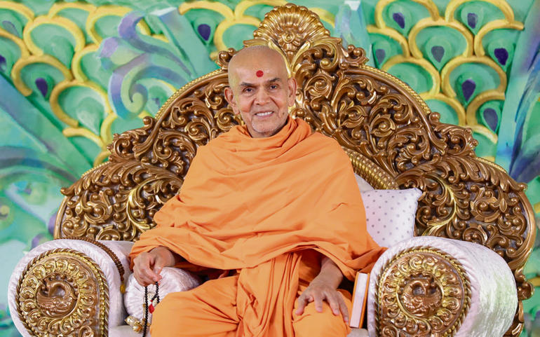 પ.પૂ. મહંતસ્વામીનું પ.પૂ. મહંતસ્વામીનું