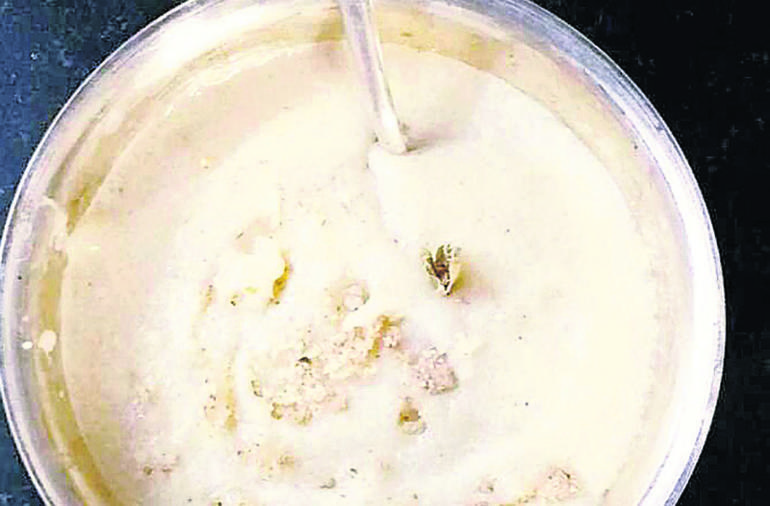 લૌકી બેસન પોરિજ... લૌકી બેસન પોરિજ...