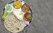 પરંપરાગત ભારતીય થાળી પર્યાવર