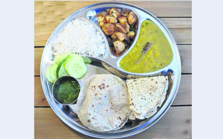 પરંપરાગત ભારતીય ભોજન બીમારીન