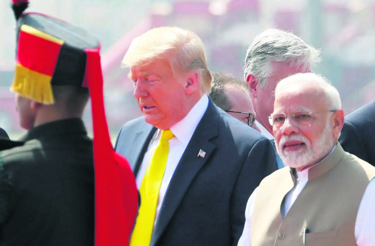 ટ્રમ્પ મહારાજને ગુજરાત ગમ્યુ
