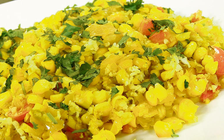 મકાઇ ઉપમા... મકાઇ ઉપમા...