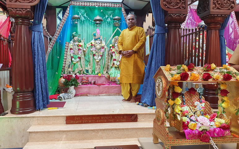 GHS પ્રેસ્ટન મંદિરમાં રામનવમી ઉ GHS પ્રેસ્ટન મંદિરમાં રામનવમી ઉ