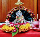 ચિન્મય મિશનના આંગણે ગણપતિ હવન...