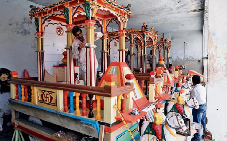 જગન્નાથજીની રથયાત્રાની તૈયાર... જગન્નાથજીની રથયાત્રાની તૈયાર...