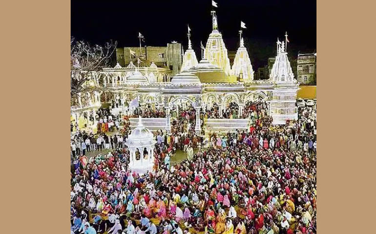 કાલુપુર મંદિરના ‘પર્વ’ની પૂર કાલુપુર મંદિરના ‘પર્વ’ની પૂર
