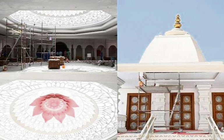 યુએઇમાં ભવ્ય મંદિરનું નિર્મા યુએઇમાં ભવ્ય મંદિરનું નિર્મા