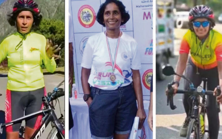 બે સંતાનની માતા સાઈકલ પર 14 દિવસ...