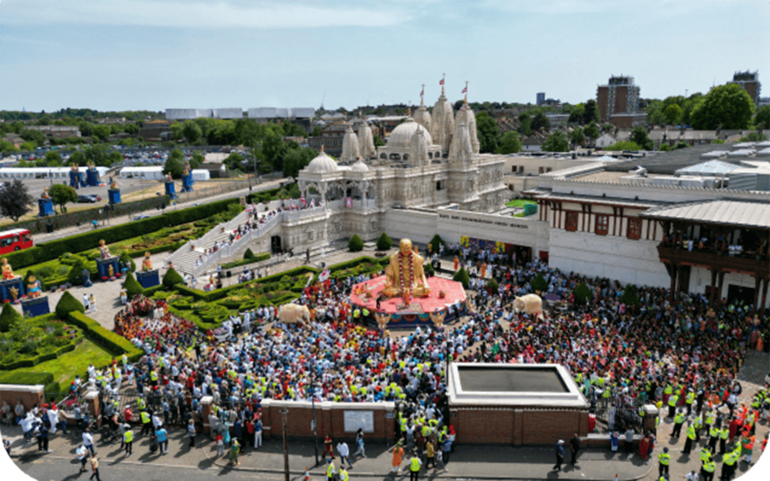 નીસડન મંદિર ખાતે પ્રેરણા ઉત્સ નીસડન મંદિર ખાતે પ્રેરણા ઉત્સ