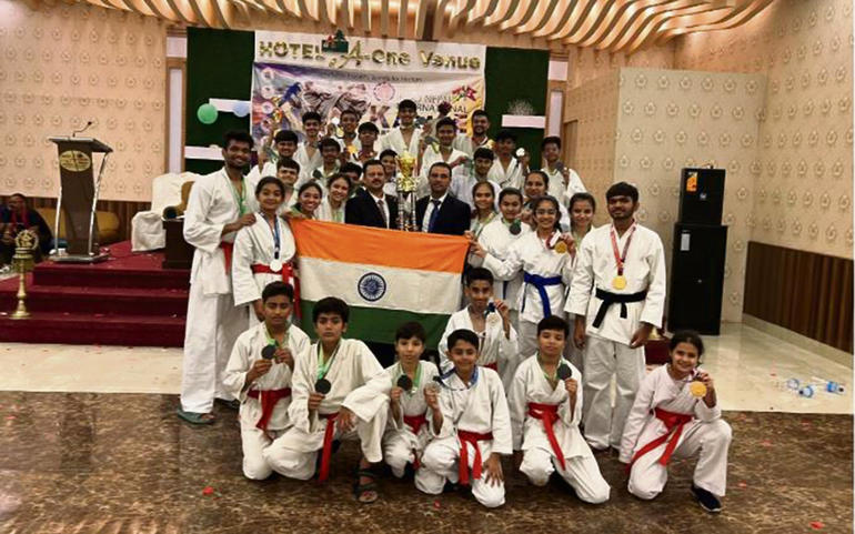 ઈન્ડો–નેપાળ કરાટે ચેમ્પિયનશિ... ઈન્ડો–નેપાળ કરાટે ચેમ્પિયનશિ...