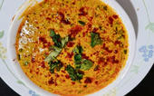 દહીંમાં વઘારેલો રજવાડી રોટલો...