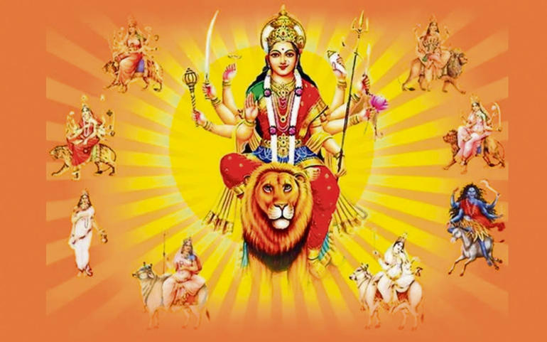 નવ દેવીની આરાધનાનો પાવન અવસર... નવ દેવીની આરાધનાનો પાવન અવસર...