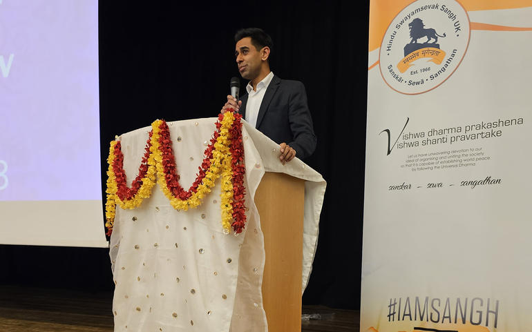 યુવાવર્ગમાં સંસ્કારવૃદ્ધિના HSS (UK)ના કાર્યને બિરદાવતા અમીત જોગીઆ યુવાવર્ગમાં સંસ્કારવૃદ્ધિના HSS (UK)ના કાર્યને બિરદાવતા અમીત જોગીઆ