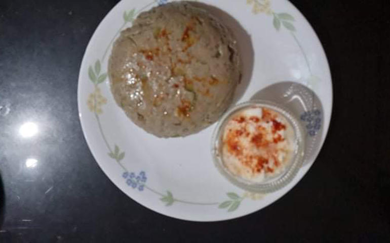 બાજરીના લોટનું ખીચું... બાજરીના લોટનું ખીચું...
