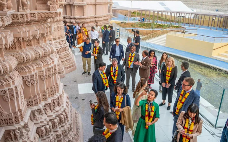 42થી વધુ દેશોના રાજદૂતોની એ ઐતિ 42થી વધુ દેશોના રાજદૂતોની એ ઐતિ