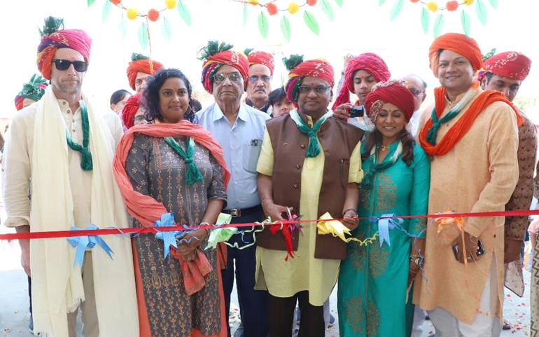 પાનસડા ગામે પ્રોજેક્ટ ‘લાઈફ’ દ્વારા નવનિર્મિત પ્રાથમિક શાળાનું લોકાર્પણ પાનસડા ગામે પ્રોજેક્ટ ‘લાઈફ’ દ્વારા નવનિર્મિત પ્રાથમિક શાળાનું લોકાર્પણ