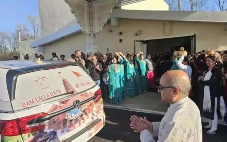 અમેરિકામાં છવાયો અયોધ્યા મંદ
