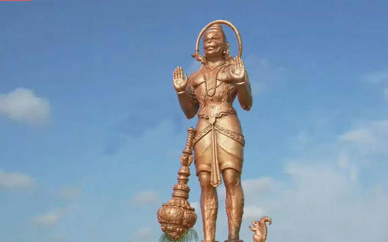 હ્યુસ્ટનમાં હનુમાનજીની 90 ફૂટ હ્યુસ્ટનમાં હનુમાનજીની 90 ફૂટ