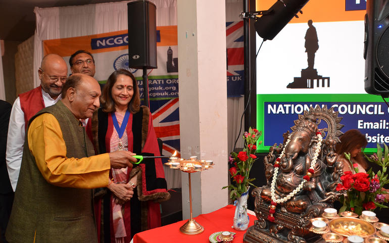 NCGO–UK દ્વારા ગુજરાતના 65મા સ્થાપના દિનની ભવ્ય ઊજવણી NCGO–UK દ્વારા ગુજરાતના 65મા સ્થાપના દિનની ભવ્ય ઊજવણી