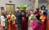 GHS મંદિર ખાતે જવેરા વિસર્જન