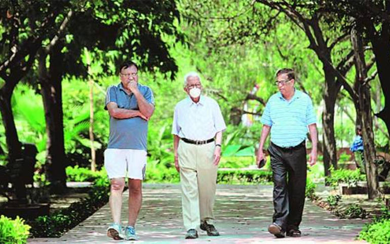 સવારે 45 મિનિટ તાજી હવામાં વિતા