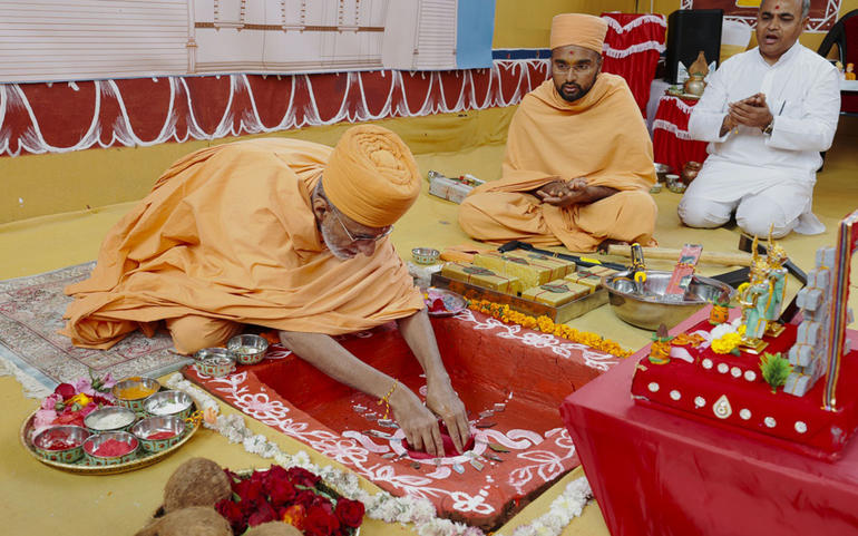 લિલોન્ગ્વેમાં BAPS હિન્દુ મંદિરનો શિલાન્યાસ