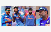 ટી20 વિશ્વવિજેતા ટીમના ચાર ગુજ