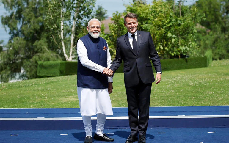 ભારત-ફ્રાન્સનો નિર્ધારઃ દ્વિ