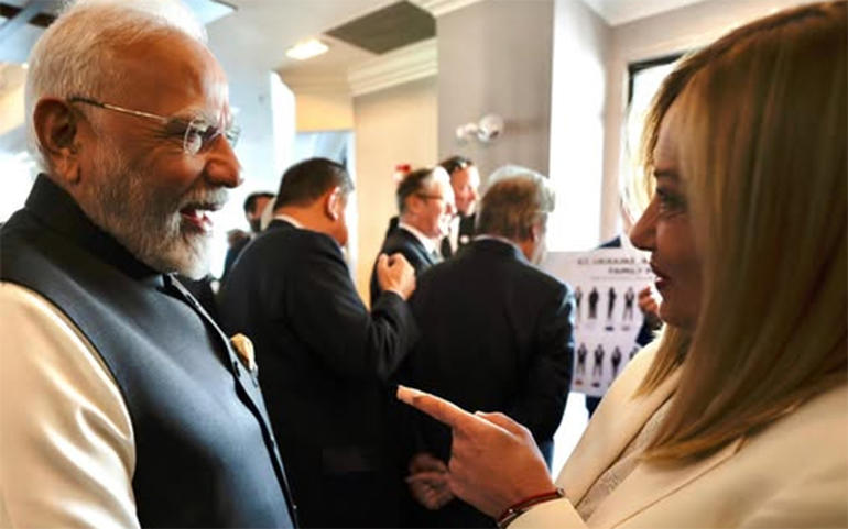 modi and meloni