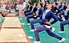14 Year Payal in Yoga