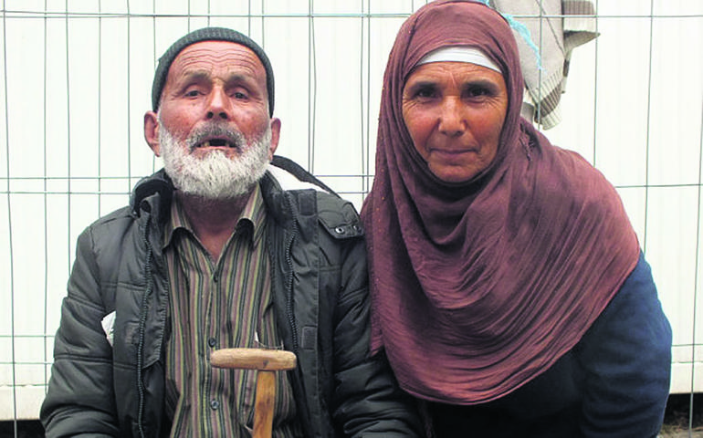 Abdul Qadir Azizi with daughter