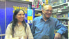 Ambleside News owner-  Natu Patel with wife