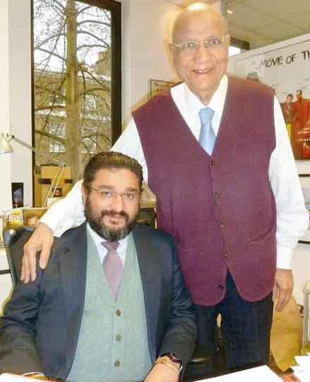 Angad with father Swaraj