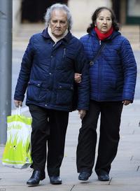Aravindan Balakrishnan with wife Chaanda Aravindan Balakrishnan with wife Chaanda