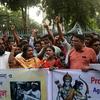 bangladesh protest on lord ram