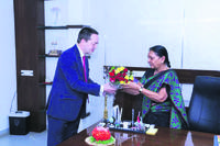 British High com. with CM