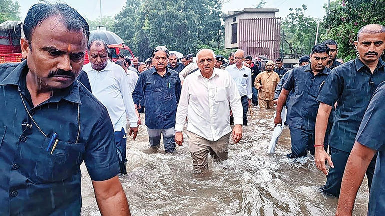 CM Bhupendra Patel in Bopal