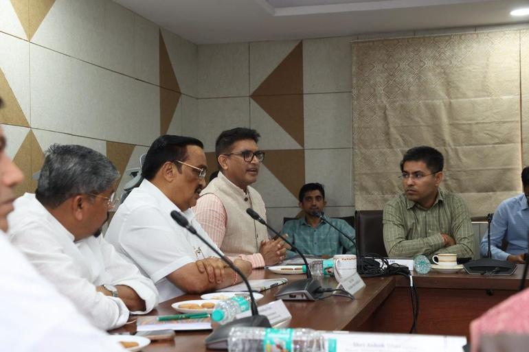 CR Patil's review meeting before Prime Minister Modi's Gujarat visit