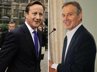 David Cameron and Tony Blair