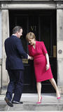 David Cameron with Nicola Sturgeon
