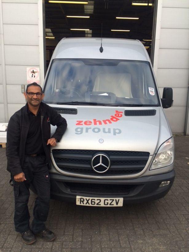 Dee-Patel-delivery-driver-at-Zehnder-Group-UK-Ltd