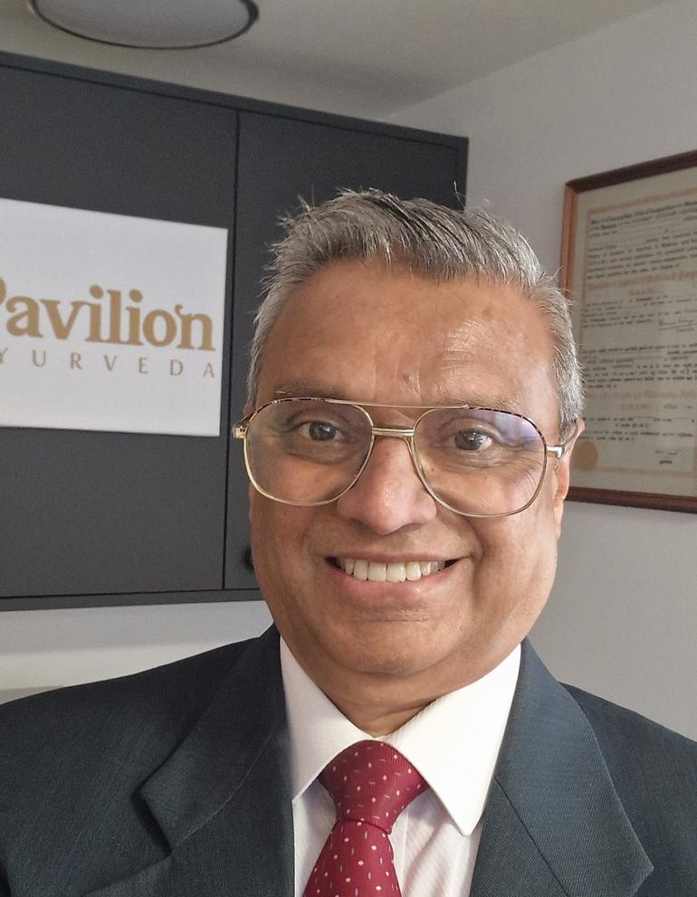 Dr Milind Jani,  Ex-President of GCS
