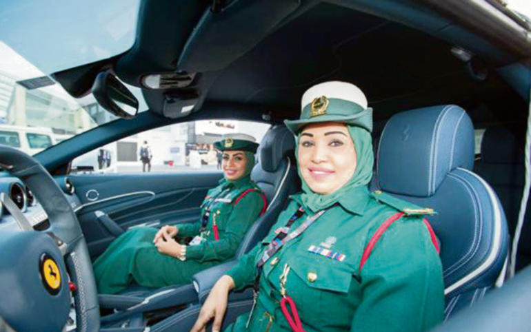 first time in dubai 18 women special guard