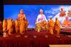 Guru Purnima at Neasden Temple-- swamis visting from India