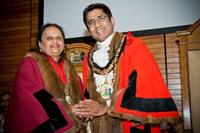 Harrow Mayor Krishna Suresh and Dy.Mayor Rekhaben
