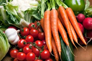 Home grown veg