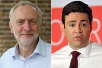 Jeremy Corbyn- Andy Burnham Jeremy Corbyn- Andy Burnham