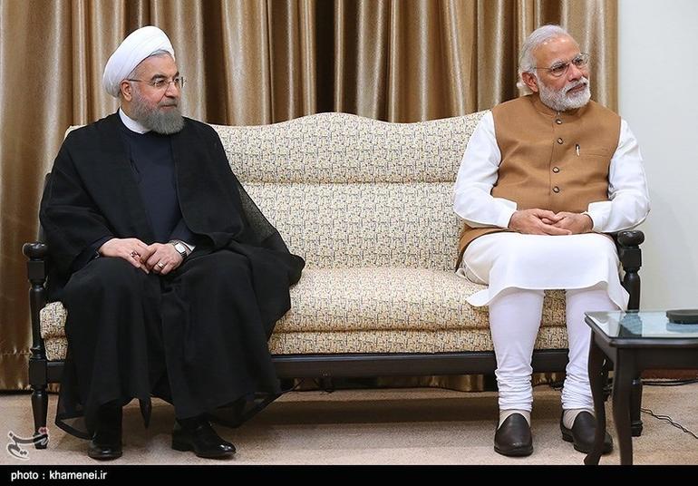 Khamenei and PM Modi
