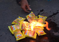 Maggi protest
